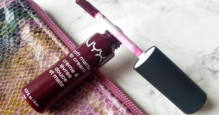 LIPSTICK LOVE NYX Soft Matte Lip Cream in Copenhagen So She